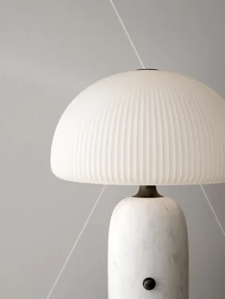 Vipp 592 Sculpture Bordslampa | Large | Vit marmor