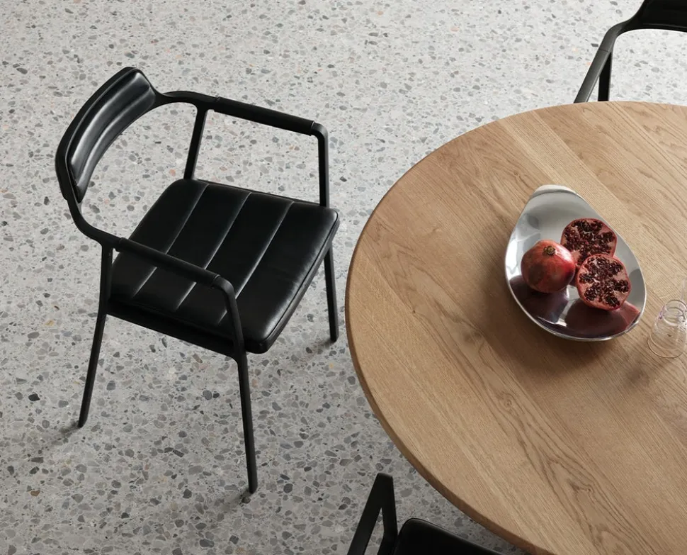 Vipp 451 Stol | Svart Läder