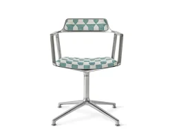 Vipp 452 Swivel Chair | Lagrasse, Polerat Aluminium