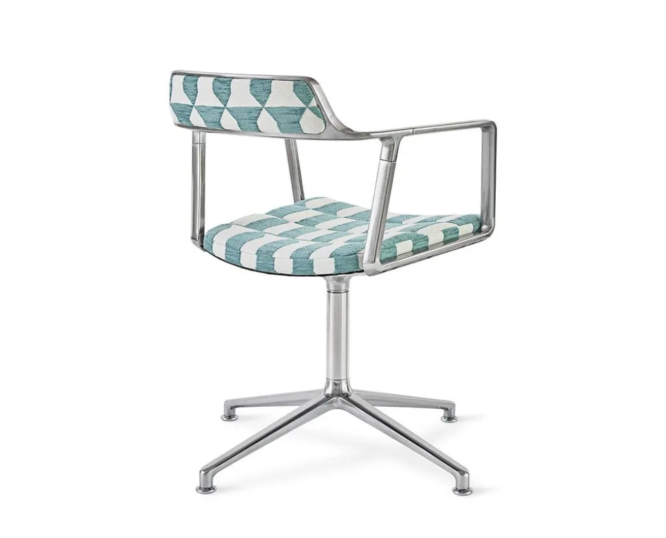 Vipp 452 Swivel Chair | Lagrasse, Polerat Aluminium