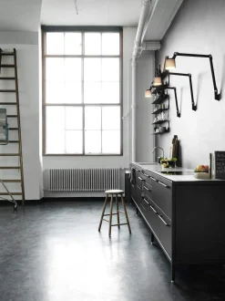 Vipp 522 Vägglampa | Svart