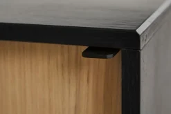 Virka Sideboard Hög | Svart / Vitpig.