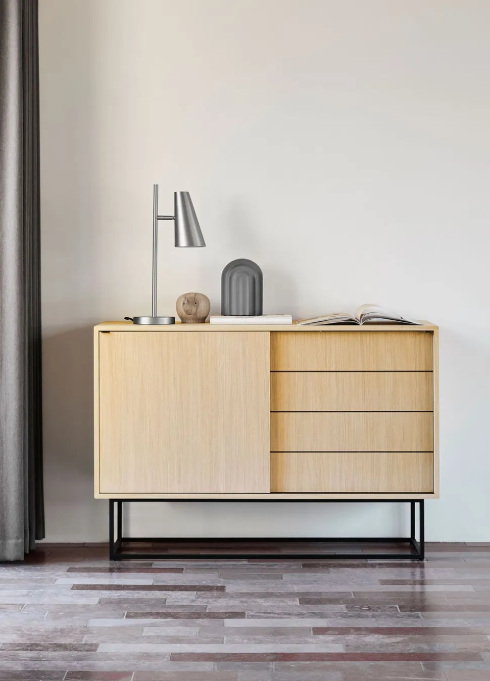 Virka Sideboard Hög | Vitpig.