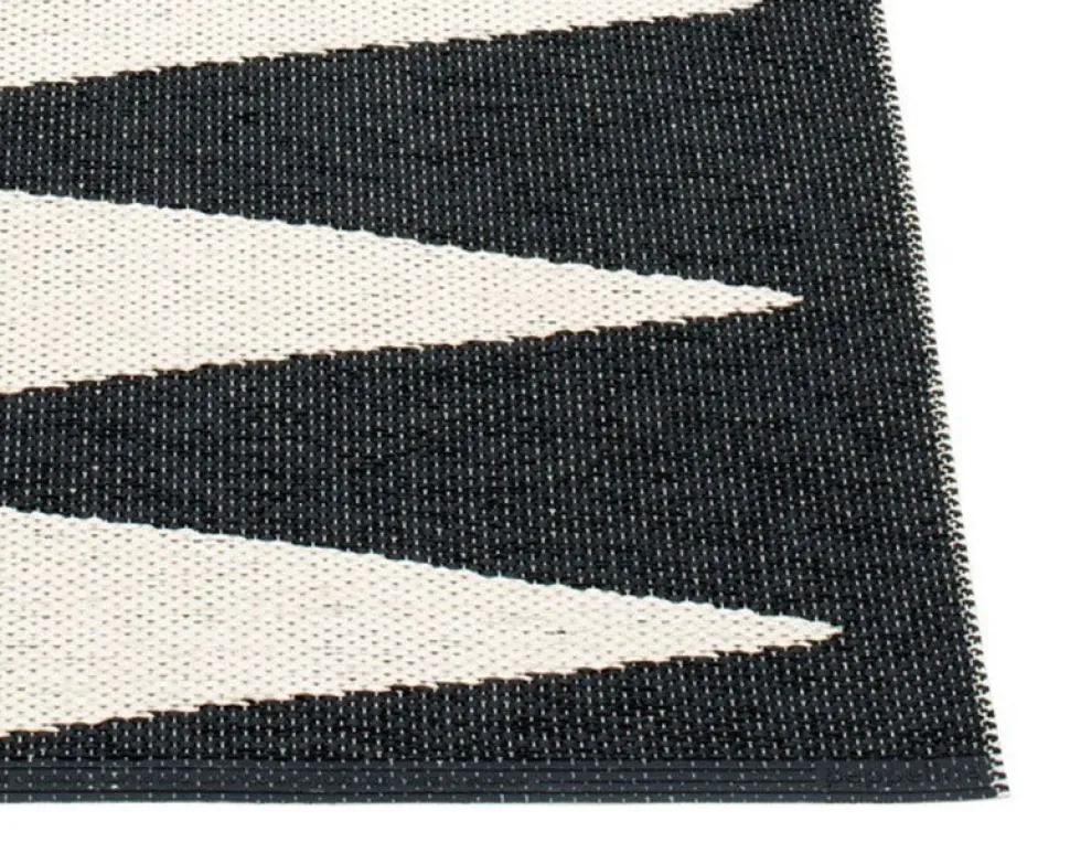 Vivi gångmatta Black 70x150