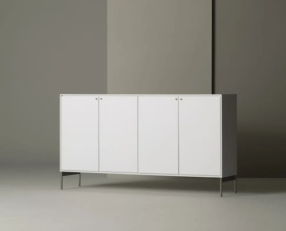 Volt Sideboard Täckta Dörrar | Vit