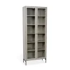 Volt Skåp Glasdörr 190 | Beige / Svart