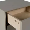 VOLT Sängbord Vägghängt | Beige / Svart