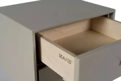 VOLT Sängbord Vägghängt | Beige / Svart