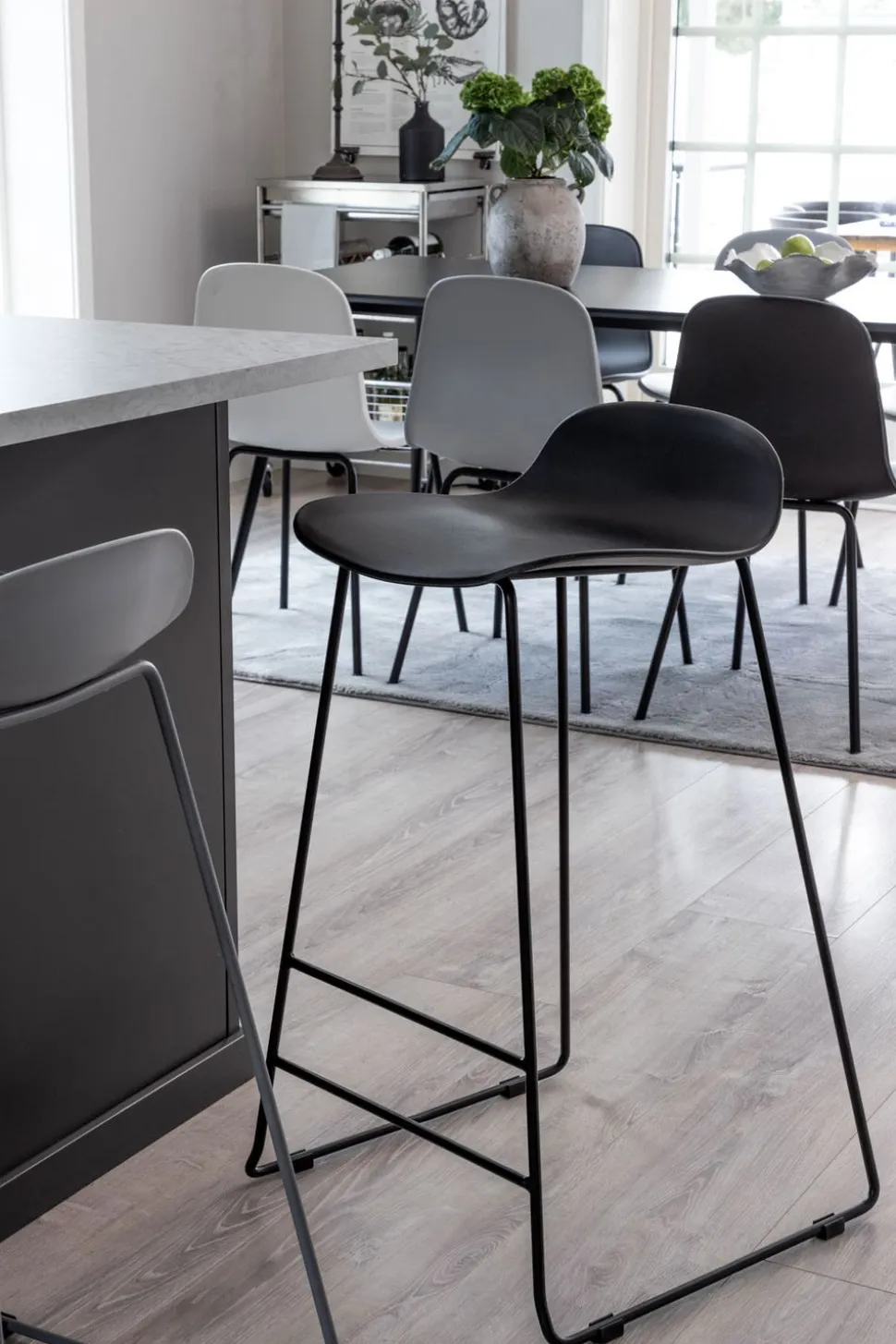 Wave Barstol | Svart