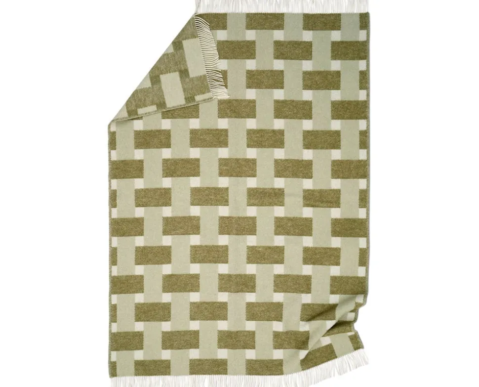 Weave Pläd | Grön