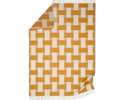 Weave Pläd | Gul