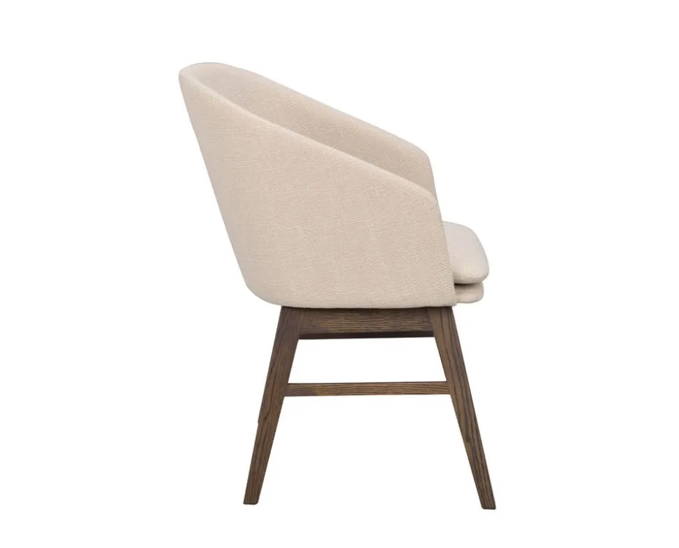 Windham Karmstol | Beige / Brun Ek