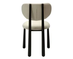 Woke Stol | Simply Beige Bouclé/Black