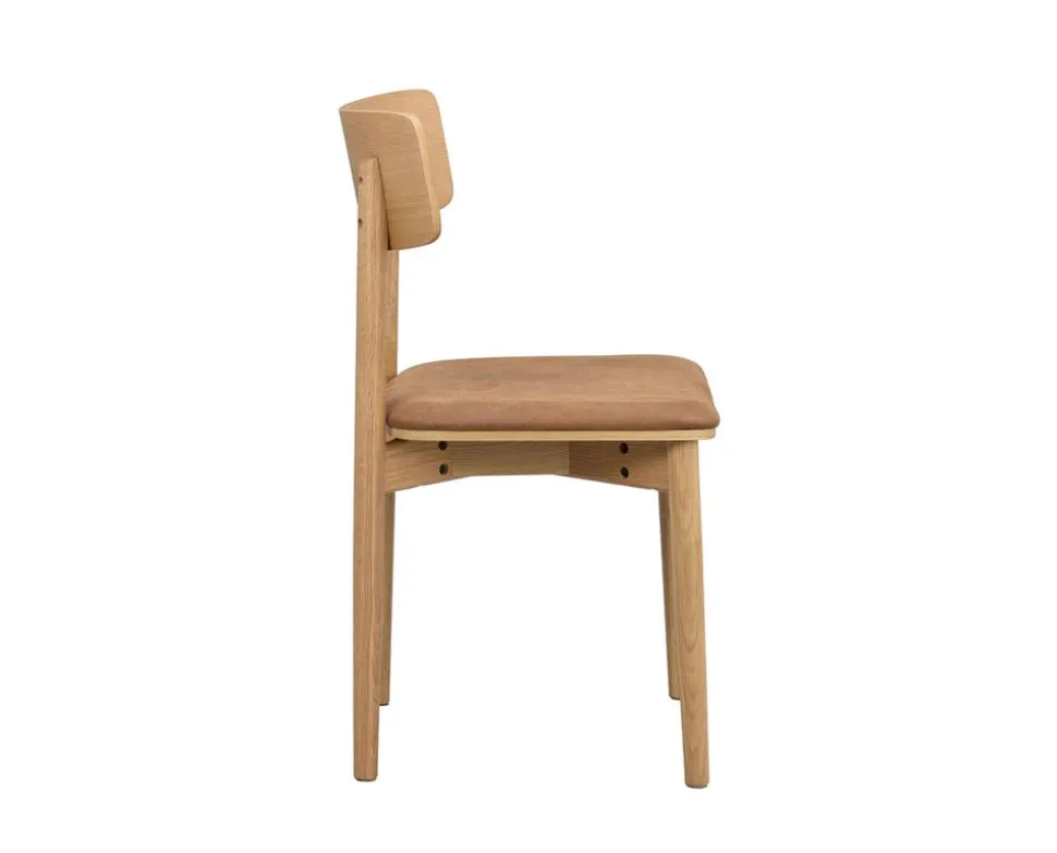 Wolcott Stol Ek / Brun