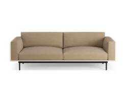 Wood soffa 3-sits