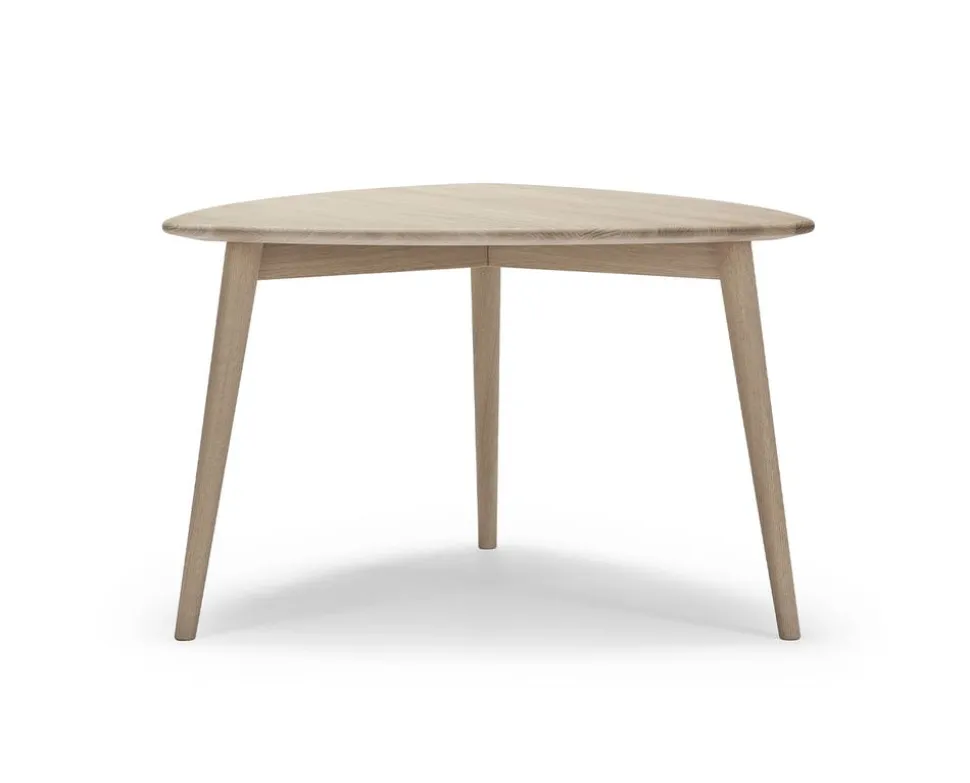 Yngve Soffbord | 75x75 | Vitoljad ek