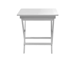 York Cafebord | Vit Mahogny