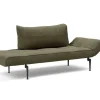 Zeal Bäddsoffa | 316 Cordufine Pine Green, Laserben