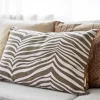 Zebra Kudde 40x60 Blå