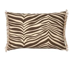 Zebra Kudde 40x60 Brun