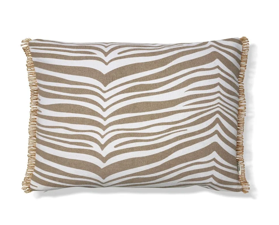 Zebra Kudde 40x60 Simply Taupe