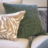 Zebra Kudde 40x60 Titanium