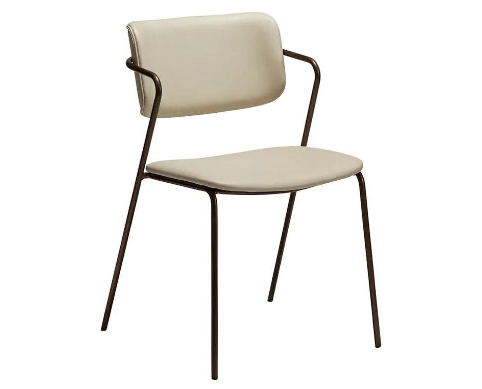 Zed Stol | Frosted Almond Konstläder