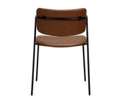 Zed Stol | Light Brown Konstläder
