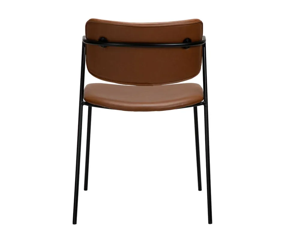 Zed Stol | Light Brown Konstläder