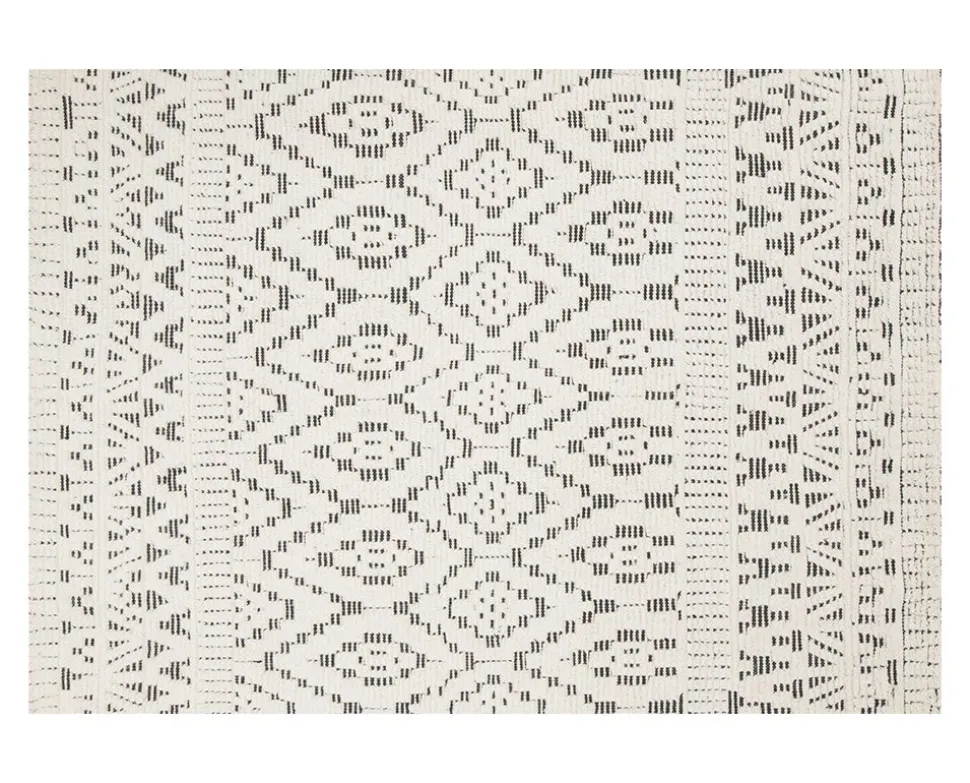 Zelbio matta white/ black 140x200