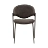 Zone Stol | Major Brown Bouclé | Antique Brass