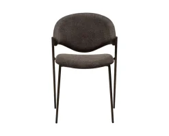 Zone Stol | Major Brown Bouclé | Antique Brass