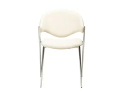 Zone Stol | Simply Beige Bouclé | Chrome
